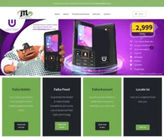 Faiba.co.ke(Jamii Telecommunication Ltd) Screenshot