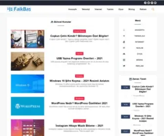 Faikbas.com(Faik BAŞ) Screenshot