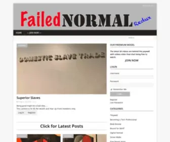 Failednormal.com(Failed Normal) Screenshot