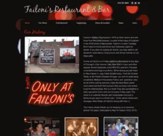 Failonis.com(Failoni's Restaurant & Bar) Screenshot