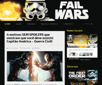 Failwars.com.br(Fail Wars) Screenshot