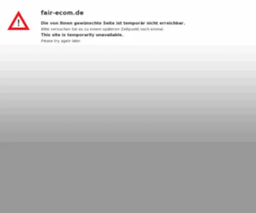 Fair-Ecom.de(Com e.V.®) Screenshot