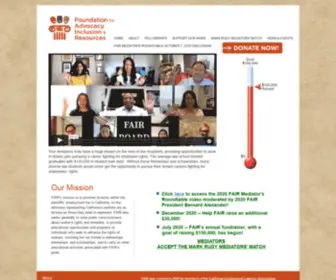 Fair-Foundation.org(Fair Foundation) Screenshot