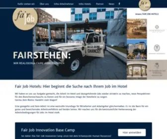 Fair-JOB-Hotels.de(Jobs im Hotel gerecht gestalten) Screenshot