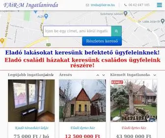 Fair-M.hu(Fair-m Ingatlaniroda) Screenshot