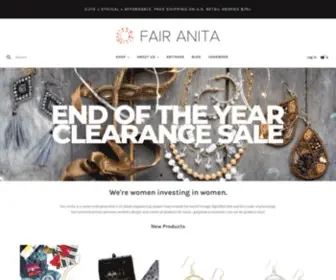 Fairanita.com(Fair Anita) Screenshot