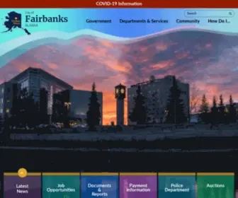 Fairbanksalaska.us(Fairbanks Alaska) Screenshot