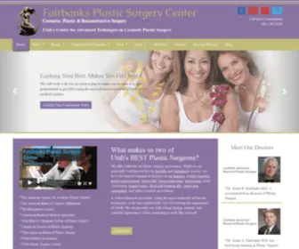 Fairbanksplasticsurgery.com(Fairbanks Plastic Surgery Center) Screenshot