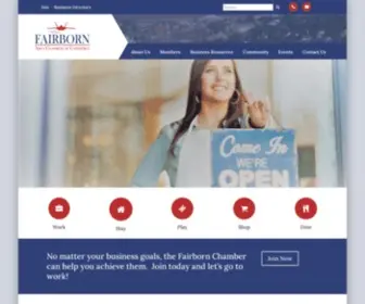 Fairbornchamber.com(The Fairborn Area Chamber of Commerce) Screenshot