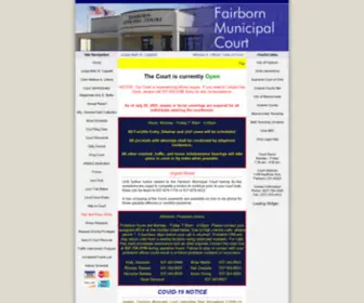 Fairbornmunicipalcourt.us(Fairbornmunicipalcourt) Screenshot