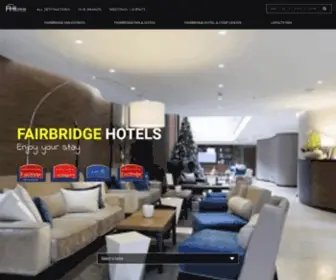 Fairbridgeinns.com(FairBridge Hotels) Screenshot