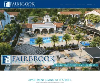 Fairbrook.com(Fairbrook Communities) Screenshot