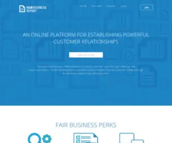 Fairbusinessreport.org(Fair Business Report) Screenshot