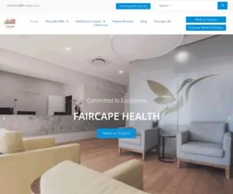 Faircapehealth.co.za(Faircape Health) Screenshot
