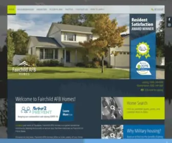 Fairchildafbhomes.com(Fairchild AFB Homes) Screenshot