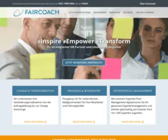 Faircoach.de(Exzellente Coaches) Screenshot