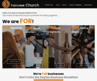 Faircreek.org(Faircreek) Screenshot