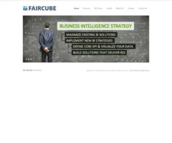 Faircube.com(Faircube Consulting) Screenshot