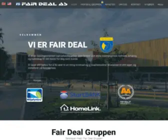 Fairdeal.no(Velkommen til Fair Deal) Screenshot