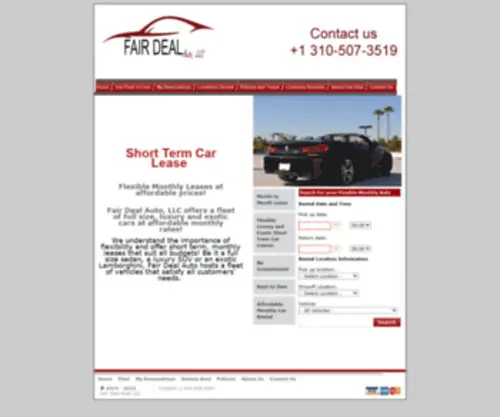 Fairdealautollc.com(Fair Deal Auto) Screenshot