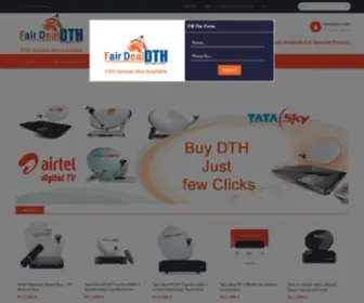 Fairdealdth.com(Tata Sky) Screenshot