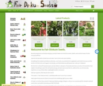 Fairdinkumseeds.com(Awesome Heirloom Seeds Plants & other Unusual Stuff) Screenshot