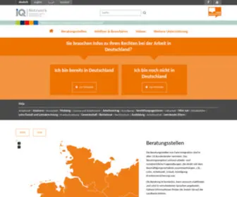 Faire-Integration.de(Faire Integration) Screenshot