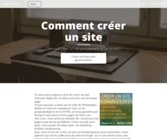 Faire-UN-Site.com(Créer un site) Screenshot