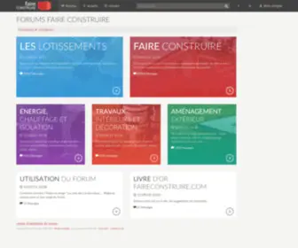 Faireconstruire.com(Faireconstruire) Screenshot