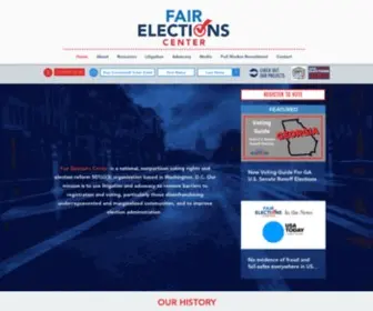 Fairelectionscenter.org(Fair Elections Center) Screenshot