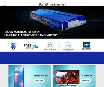 Fairelectronics.com.bd(Fair Electronics) Screenshot