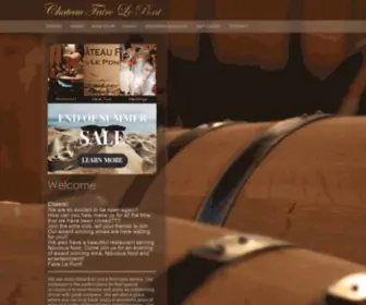 Fairelepont.com(Wenatchee and Chelan Area Winery and Wine Tasting in Central WA) Screenshot