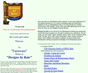 Faireware.com(Designs by Kate) Screenshot