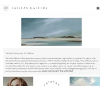 Fairfaxgallery.com(Fairfax Gallery) Screenshot