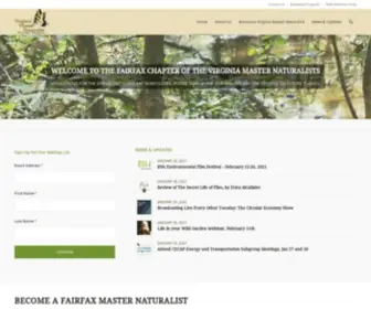 Fairfaxmasternaturalists.org(A Community) Screenshot