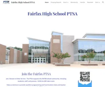 Fairfaxptsa.org(Fairfax High School PTSA) Screenshot