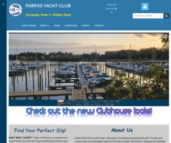 Fairfaxyachtclub.com(Fairfaxyachtclub) Screenshot