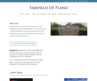 Fairfield-OF-Plano.org(Fairfield of Plano) Screenshot