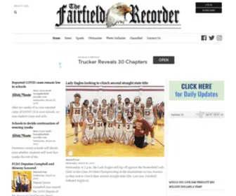 Fairfield-Recorder.com(The Fairfield Recorder) Screenshot