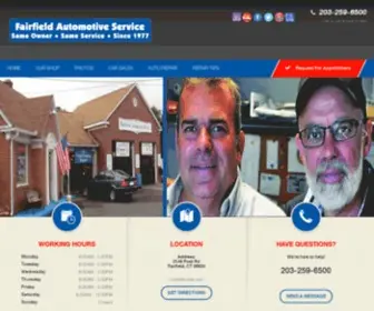 Fairfieldauto.net(Fairfield Automotive Service) Screenshot