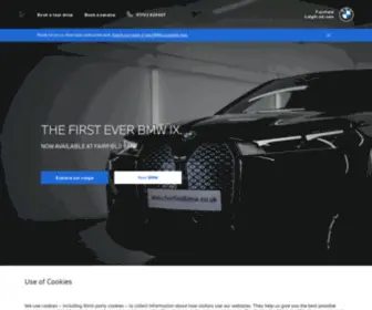 Fairfieldbmw.co.uk(Fairfield Leigh) Screenshot