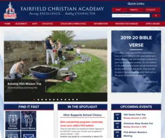 Fairfieldchristianacademy.com(FCA) Screenshot