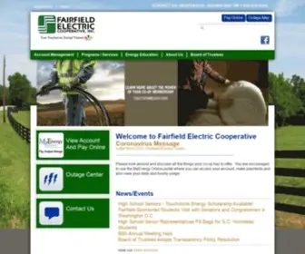 Fairfield.coop(Fairfield Electric Co) Screenshot