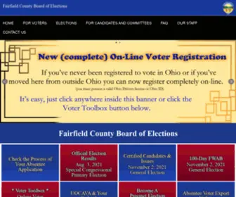 Fairfieldelections.com(Fairfieldelections) Screenshot