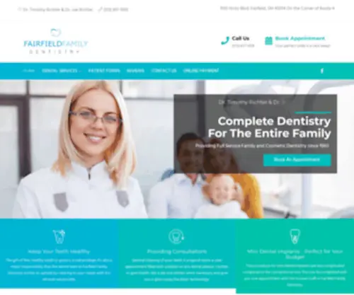 Fairfieldfamilydentistry.net(Dental Services in Fairfield) Screenshot