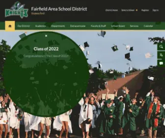 Fairfieldpaschools.org(Fairfield Area School District) Screenshot