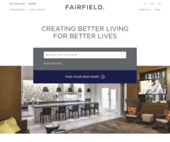 Fairfieldrentals.com(Fairfield Residential) Screenshot