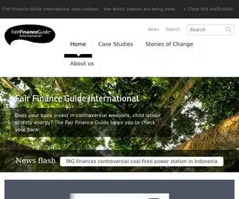 Fairfinanceguide.org(Fair Finance Guide International) Screenshot