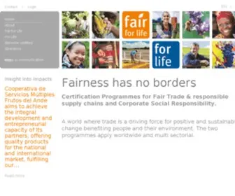 Fairforlife.org(Fair for Life) Screenshot