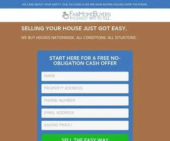 Fairhomebuyers.com(Sell My House Fast) Screenshot